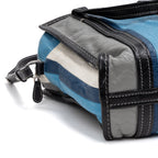 Handbag Bazar Shopper Tote XS Blue Aged Calfskin Leather