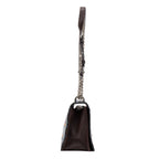 Shoulder Bag Diorama Medium Black Calfskin Leather