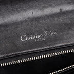Shoulder Bag Diorama Medium Black Calfskin Leather