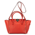 Shoulder Bag Glam Lock Salmon Calfskin Leather