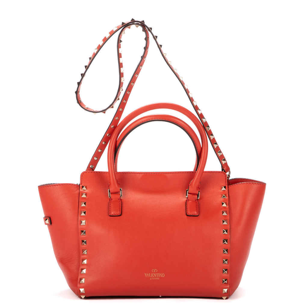 Shoulder Bag Glam Lock Salmon Calfskin Leather