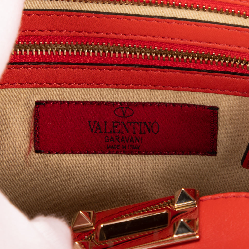 Shoulder Bag Glam Lock Salmon Calfskin Leather