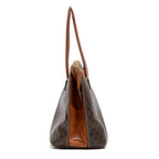 Handbag Epaule Triomphe Brown Monogram Canvas