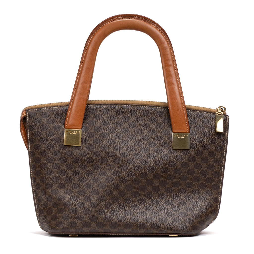 Handbag Epaule Triomphe Brown Monogram Canvas