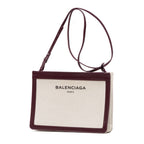 Shoulder Bag Navy Pochette Crossbody Bordeaux Calfskin Leather