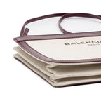 Shoulder Bag Navy Pochette Crossbody Bordeaux Calfskin Leather