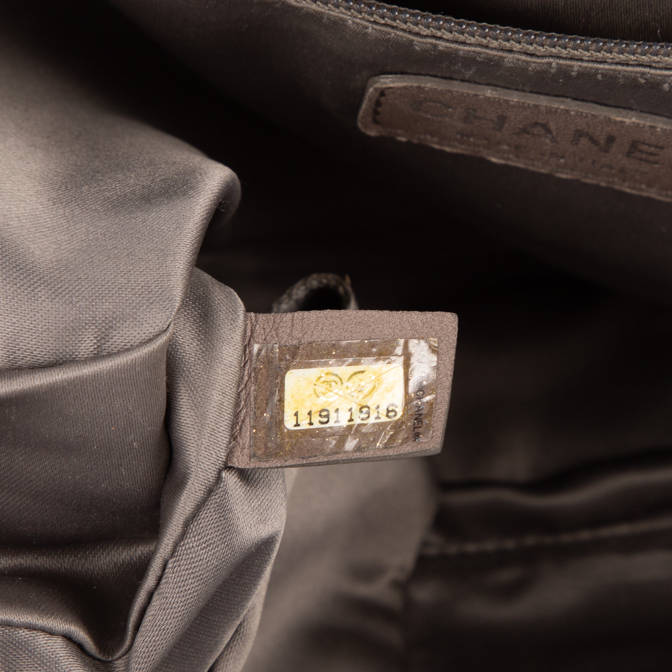 Shoulder Bag Classic 2.55 Perforated metalic Double Flap Gold Metalic Perforated Calfskin Leather