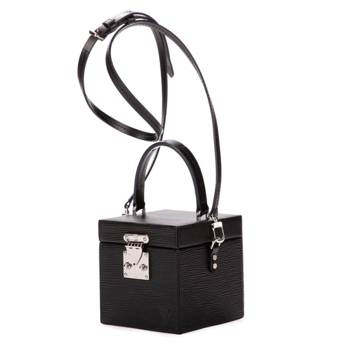 Bolso de mano Bleecker Box negro Epi