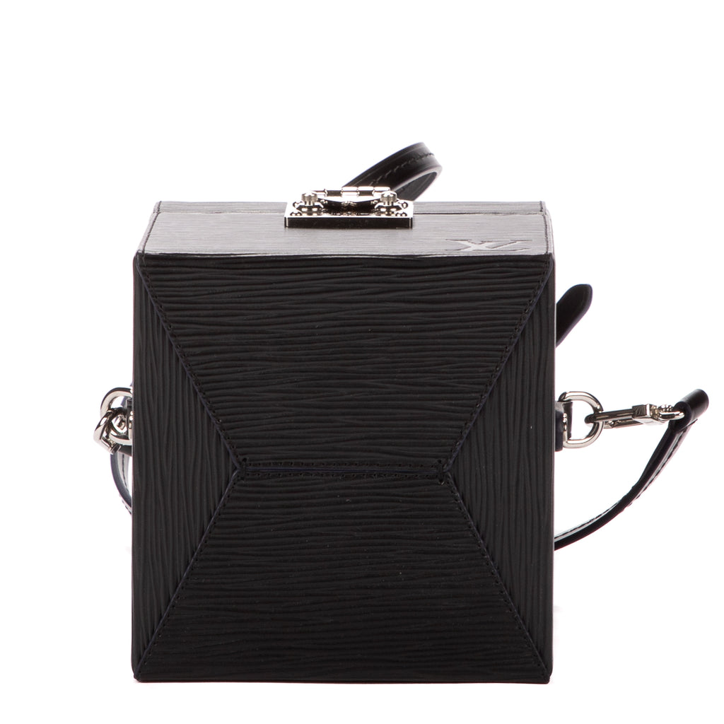 Handbag Bleecker Box Black Epi