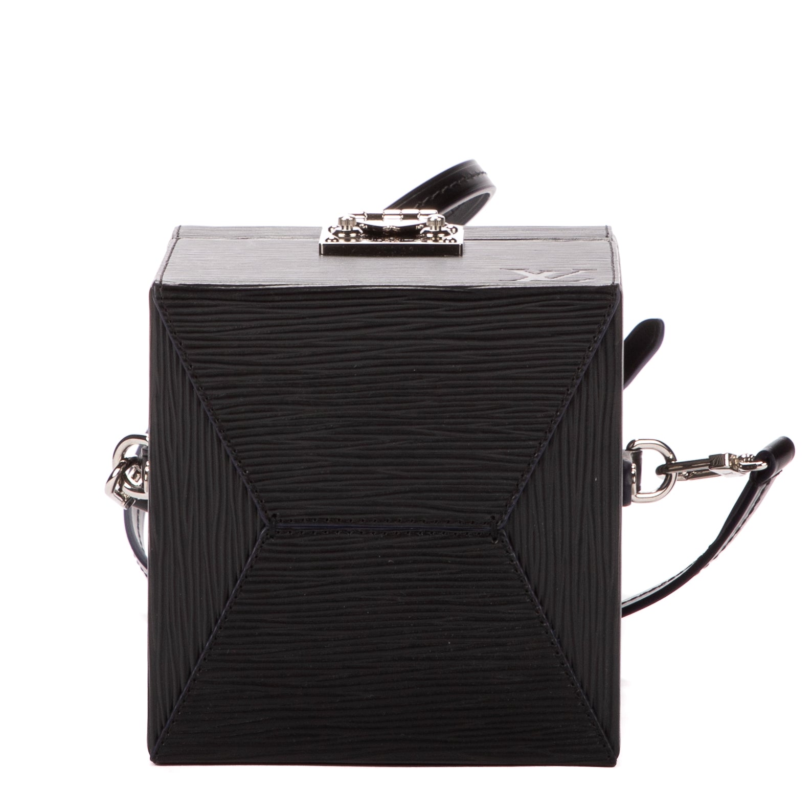 Handbag Bleecker Box Black Epi