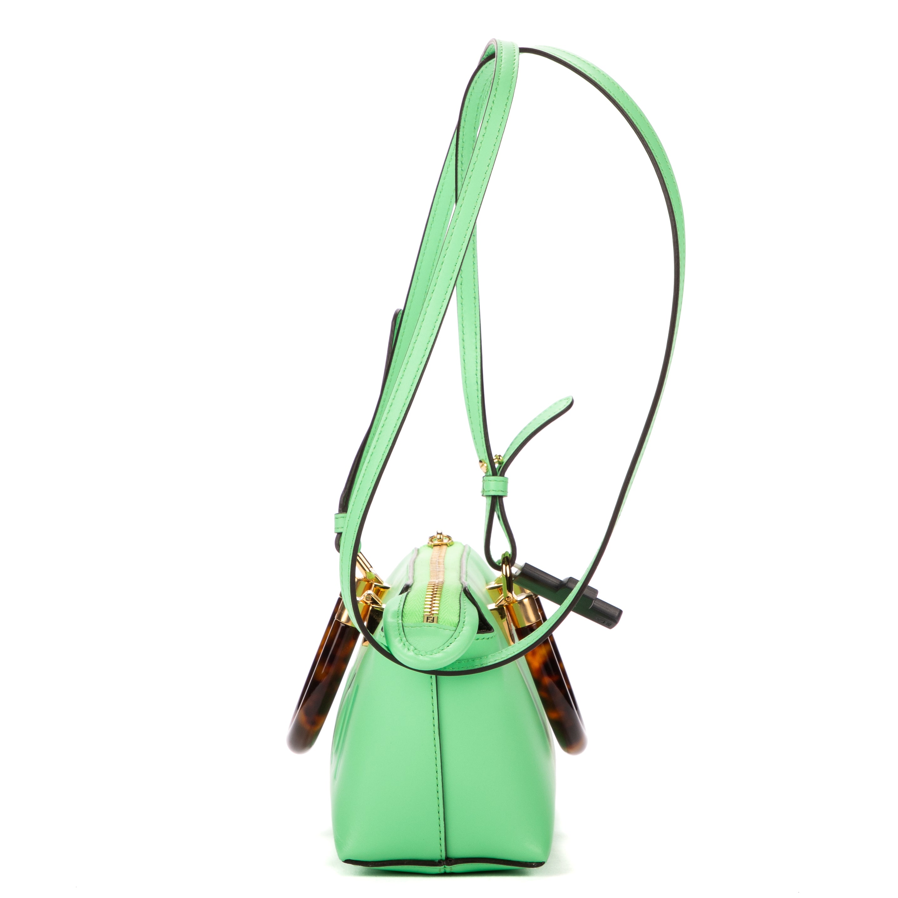 Handbag By The Way Top Handle Mint Green Calfskin Leather