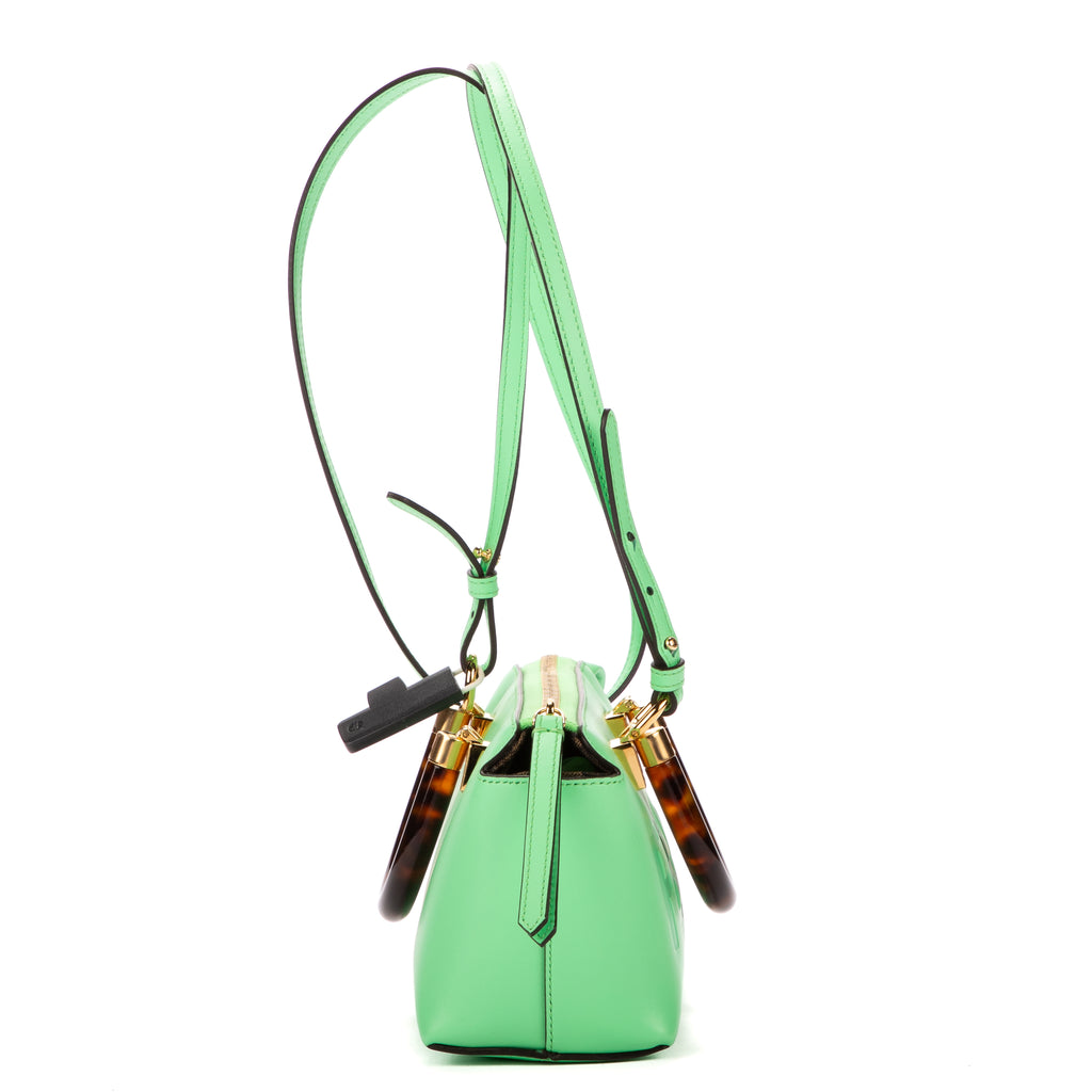 Handbag By The Way Top Handle Mint Green Calfskin Leather