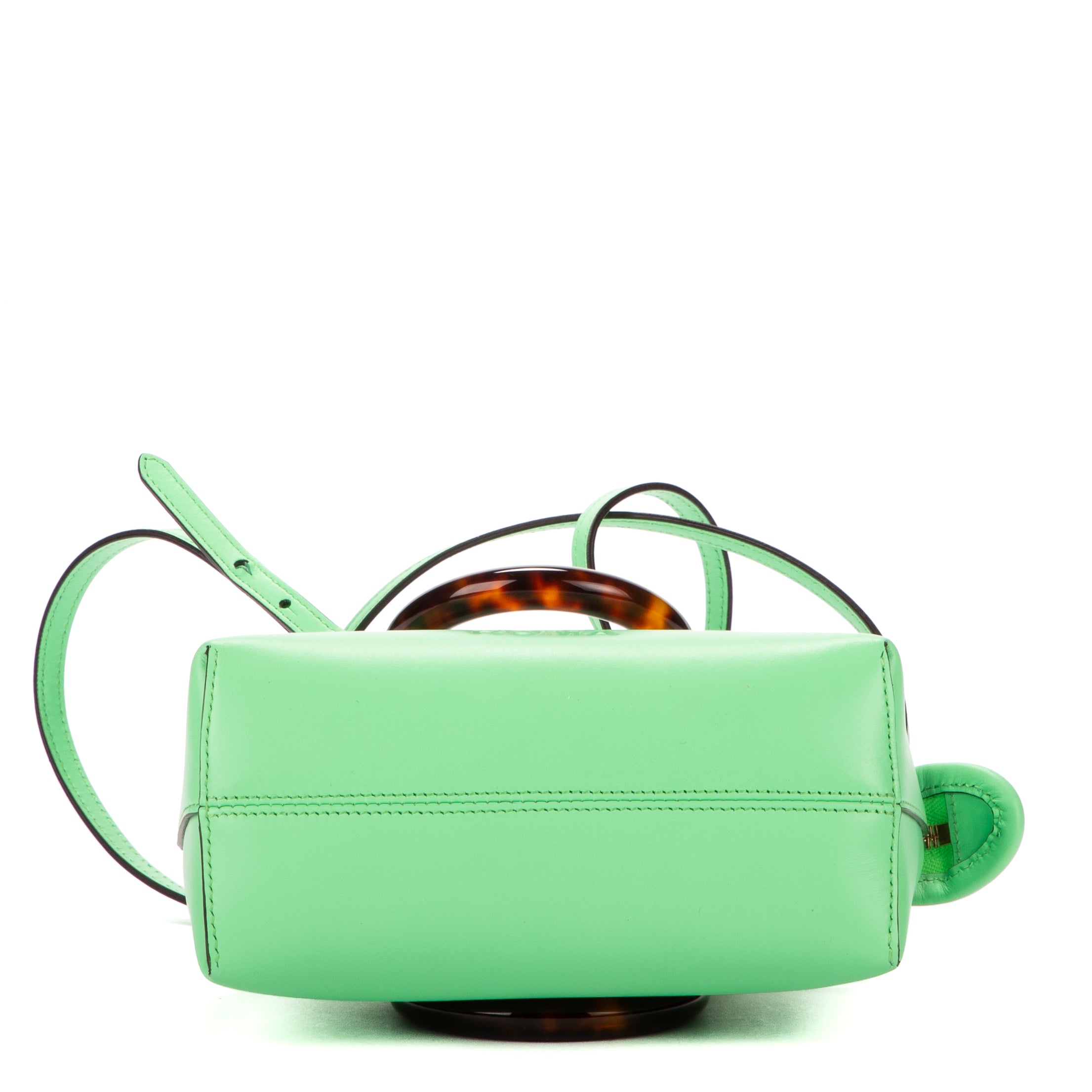 Handbag By The Way Top Handle Mint Green Calfskin Leather