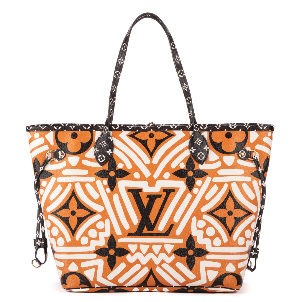 Bolso de Hombro Ed. Limitada Crafty Neverfull MM Naranja Monogram Giant Crafty