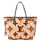 Bolso de Hombro Ed. Limitada Crafty Neverfull MM Naranja Monogram Giant Crafty