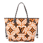 Bolso de Hombro Ed. Limitada Crafty Neverfull MM Naranja Monogram Giant Crafty