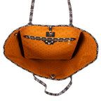 Bolso de Hombro Ed. Limitada Crafty Neverfull MM Naranja Monogram Giant Crafty