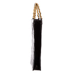 Handbag Tote Chain top handle Black Patent Leather