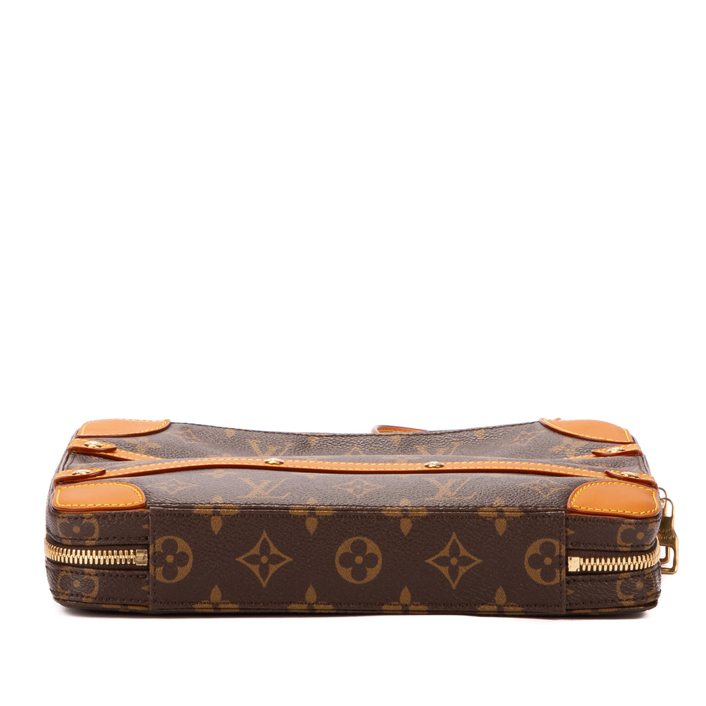Shoulder Bag Ltd. Ed. Défilé Homme Automne-Hiver 2019 Soft Trunk Brown Monogram Canvas
