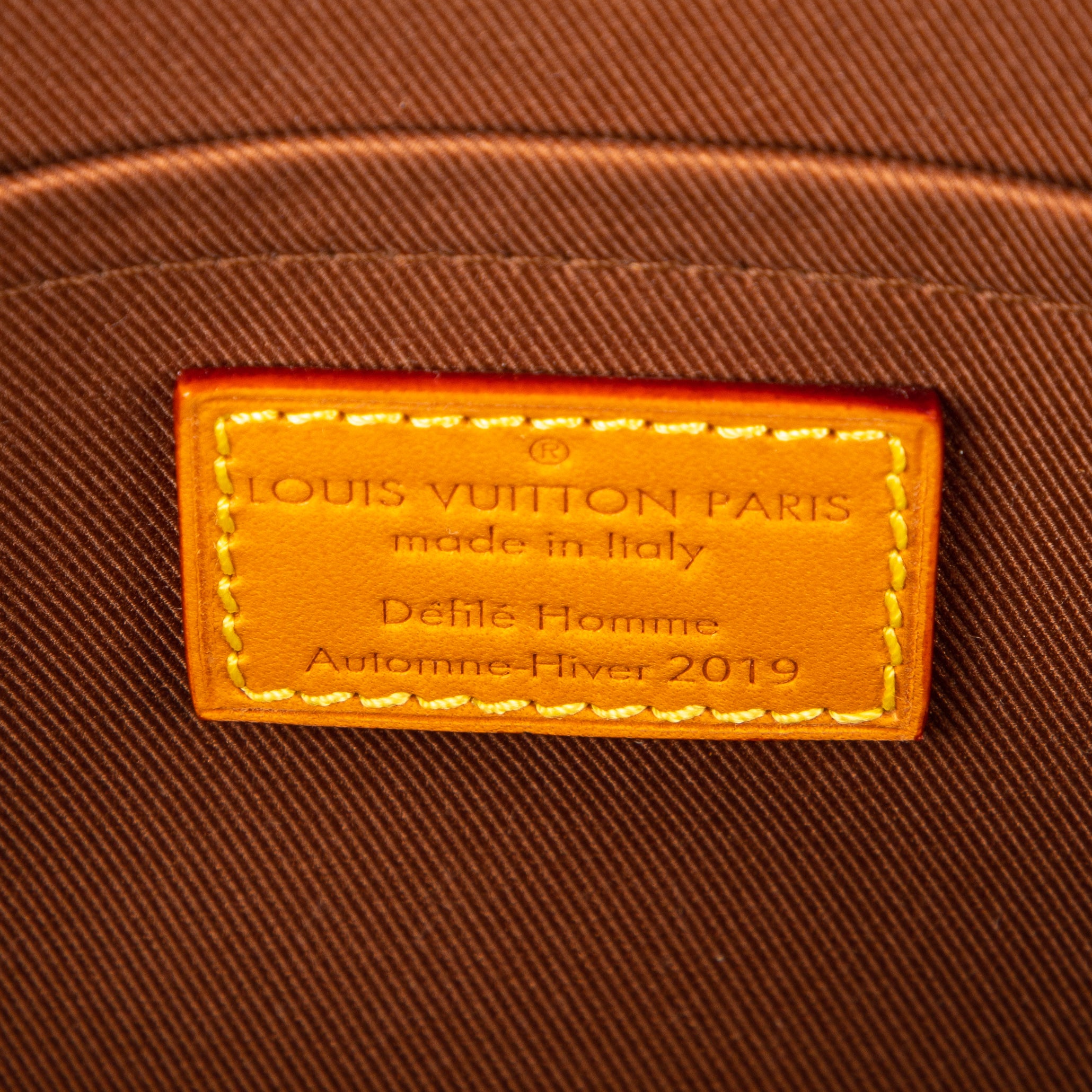 Shoulder Bag Ltd. Ed. Défilé Homme Automne-Hiver 2019 Soft Trunk Brown Monogram Canvas