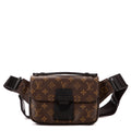 Waist Bag Sling S Lock Messenger Brown Monogram Canvas