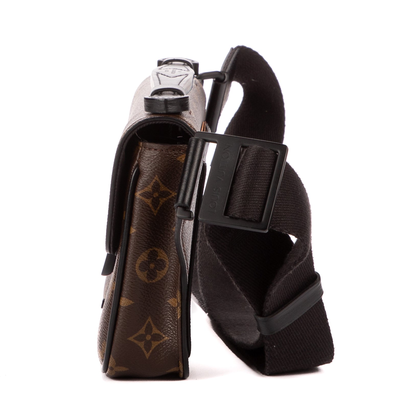 Waist Bag Sling S Lock Messenger Brown Monogram Canvas