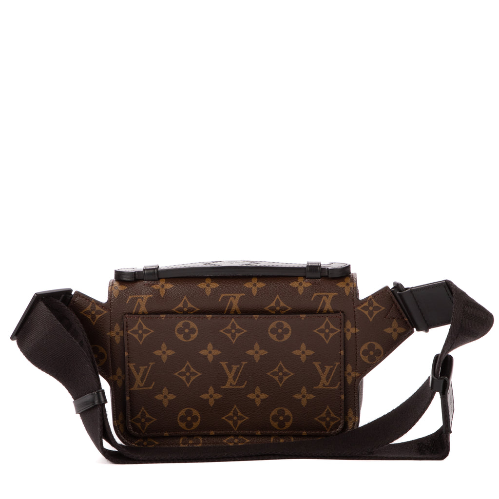 Waist Bag Sling S Lock Messenger Brown Monogram Canvas