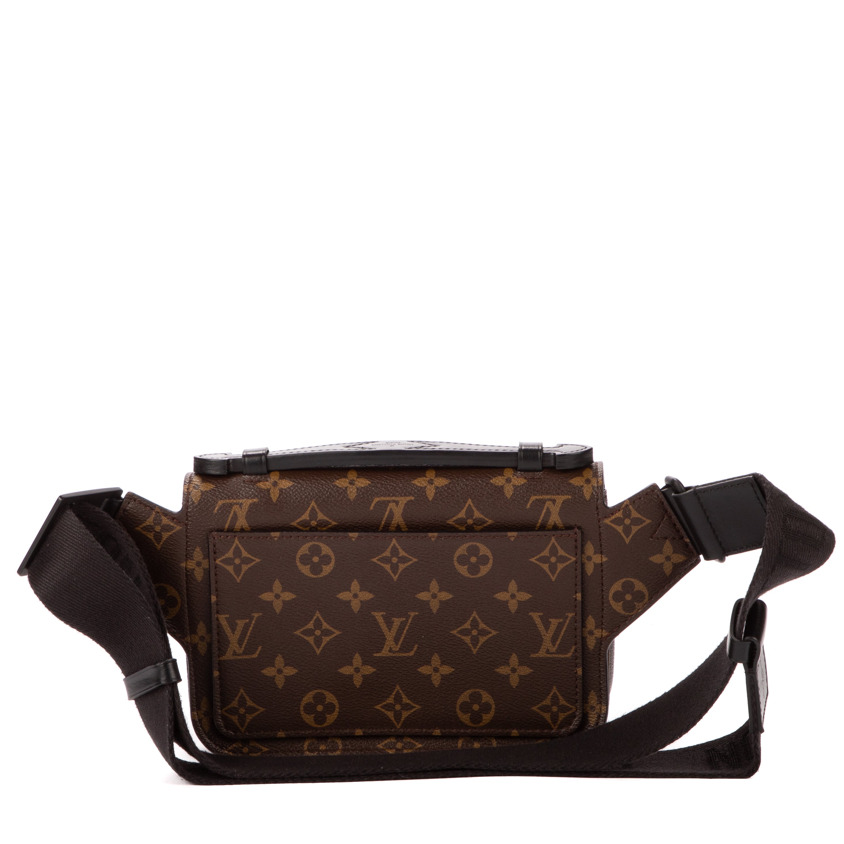 Waist Bag Sling S Lock Messenger Brown Monogram Canvas
