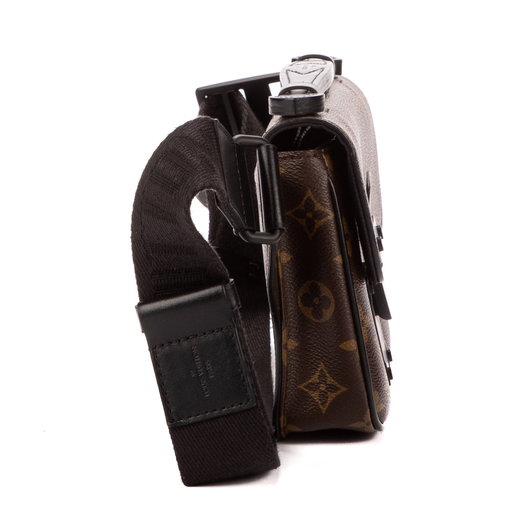 Waist Bag Sling S Lock Messenger Brown Monogram Canvas
