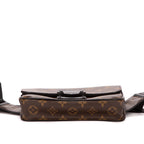 Waist Bag Sling S Lock Messenger Brown Monogram Canvas
