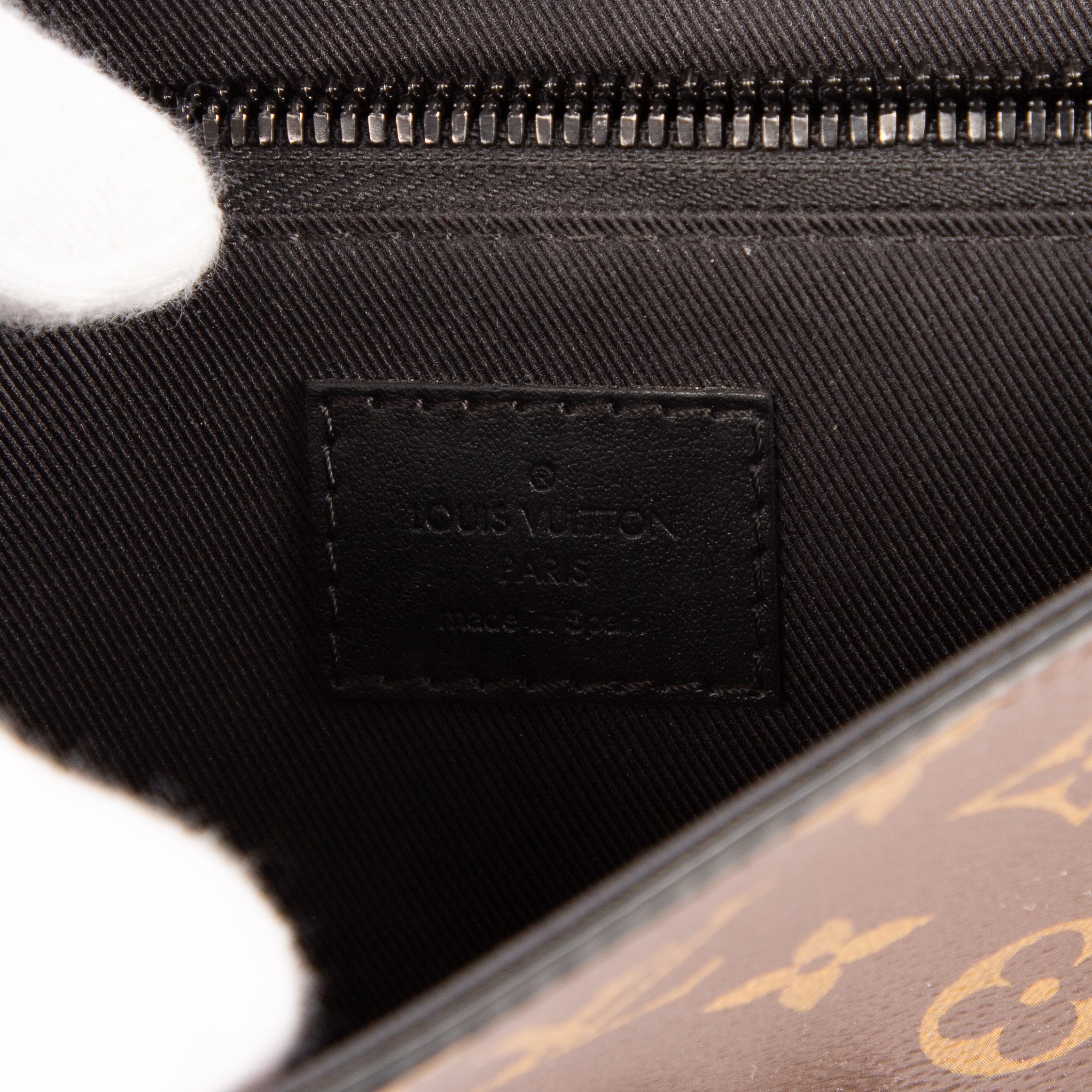 Waist Bag Sling S Lock Messenger Brown Monogram Canvas