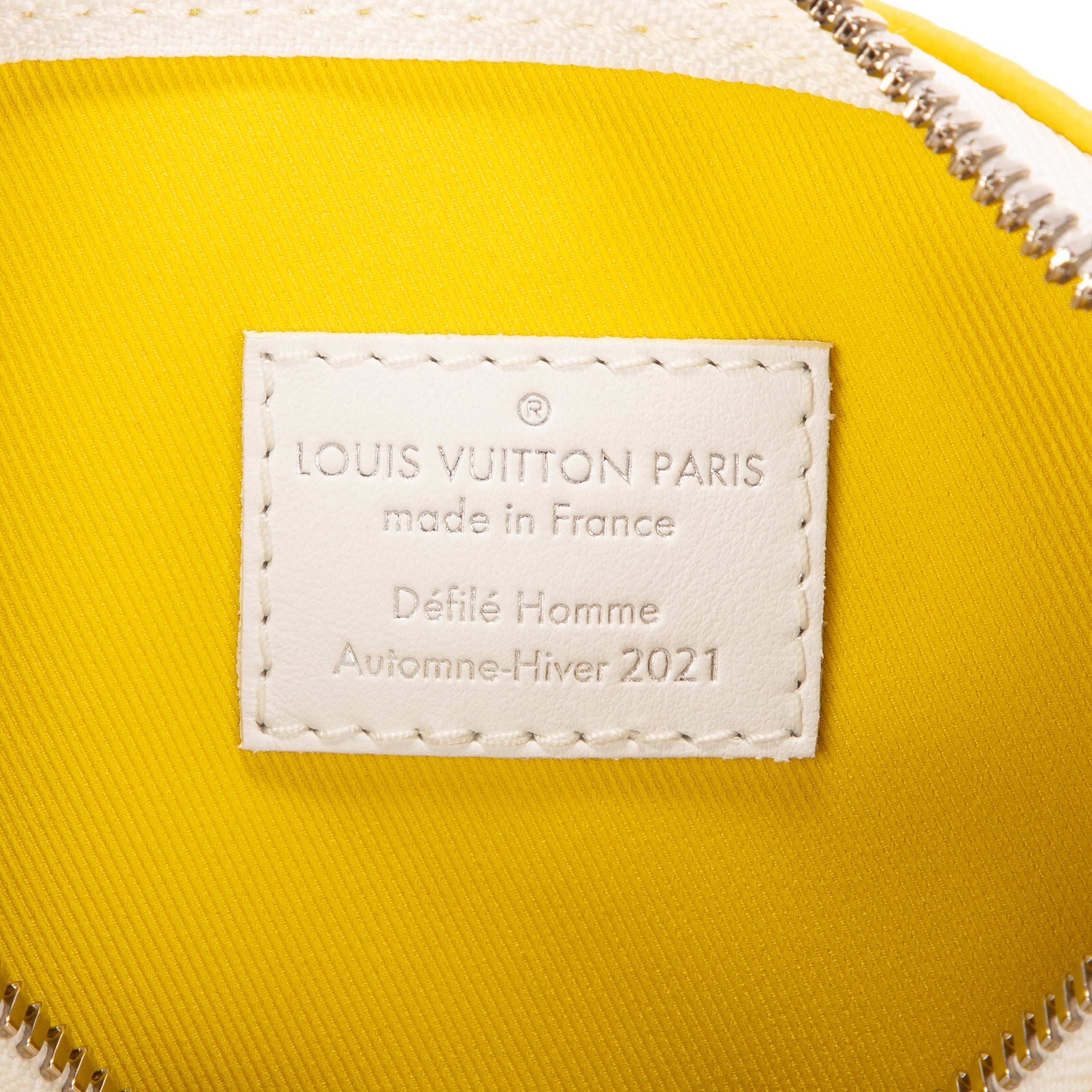 Louis Vuitton - Édition limitée Virgil Abloh Keepall Bandouliere - Jaune