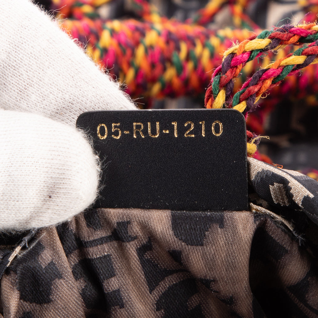 Handbag Main Filet Multicolour Diorissimo Canvas