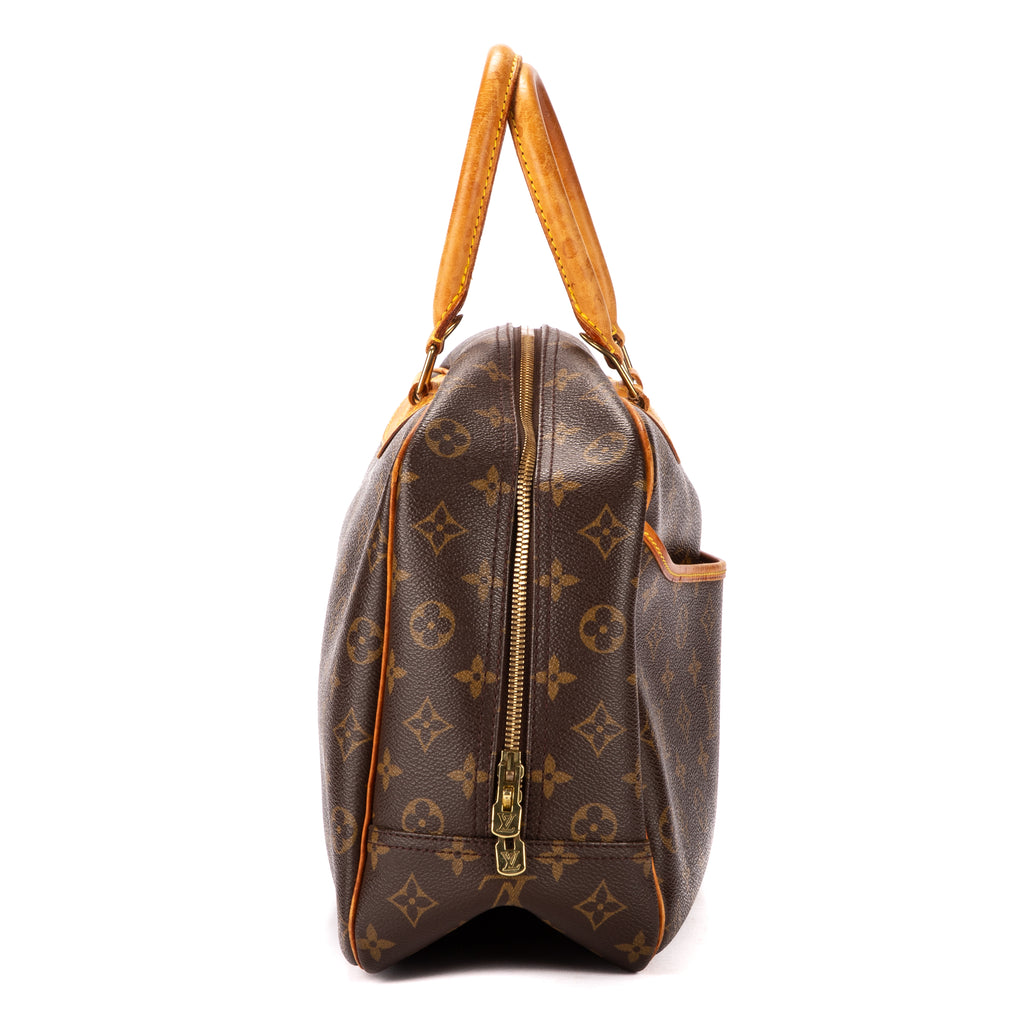 Handbag Deauville Brown Monogram Canvas