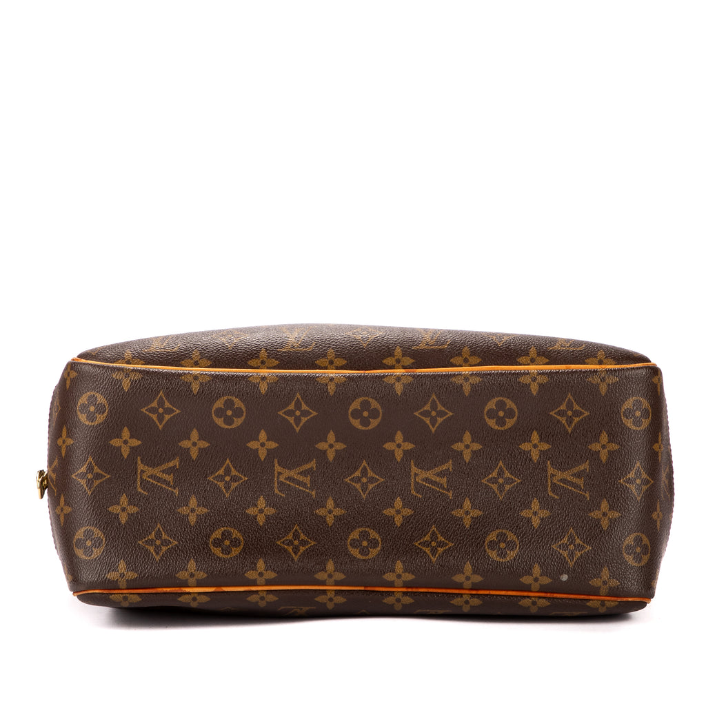 Handbag Deauville Brown Monogram Canvas