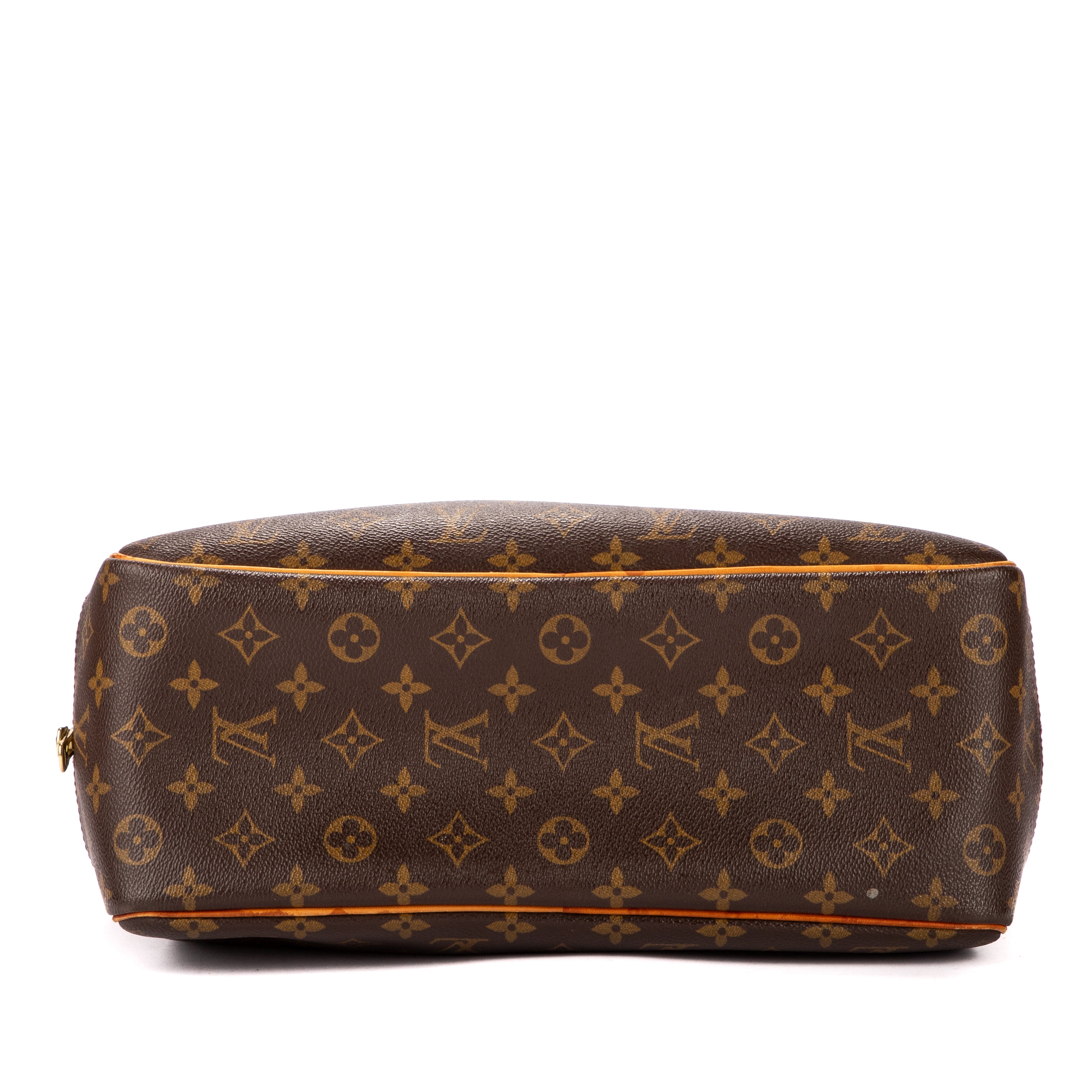 Handbag Deauville Brown Monogram Canvas