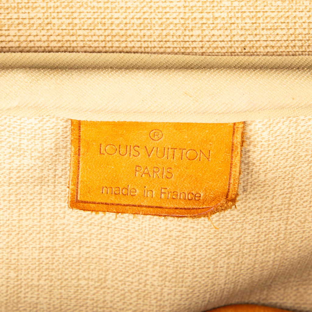 Handbag Deauville Brown Monogram Canvas
