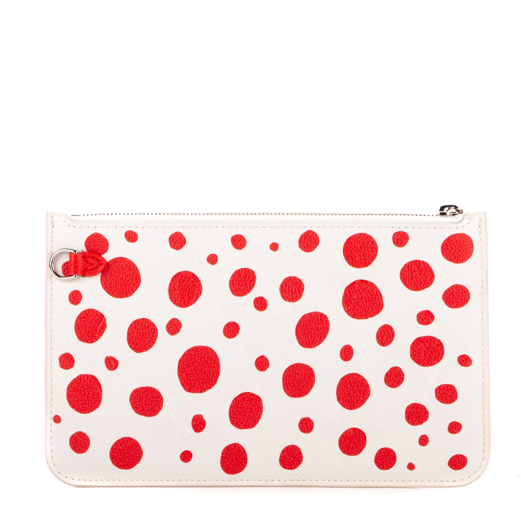 Pouch Ltd. Ed. Yayoi Kusama Infinity Dots Neverfull Pouch White Monogram Empreinte Infinity Dots