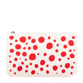 Pouch Ltd. Ed. Yayoi Kusama Infinity Dots Neverfull Pouch White Monogram Empreinte Infinity Dots