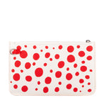 Pouch Ltd. Ed. Yayoi Kusama Infinity Dots Neverfull Pouch White Monogram Empreinte Infinity Dots