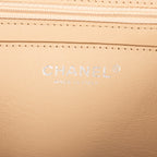 Shoulder Bag Timeless flap Jumbo Beige Calfskin Leather