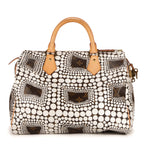 Handbag Ltd. Ed. Yayoi Kusama Town Speedy 30 Brown Monogram Dots
