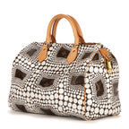 Handbag Ltd. Ed. Yayoi Kusama Town Speedy 30 Brown Monogram Dots