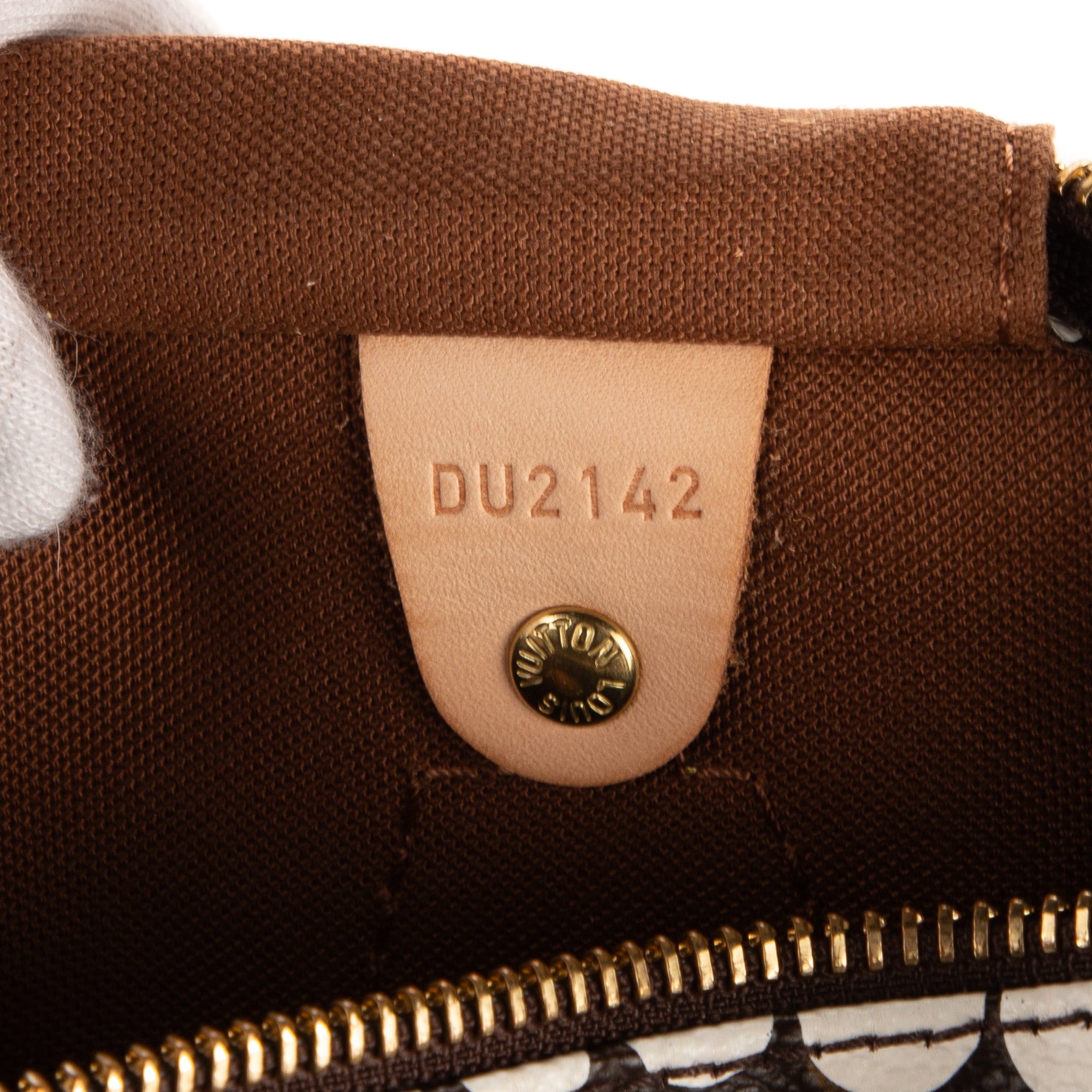 Handbag Ltd. Ed. Yayoi Kusama Town Speedy 30 Brown Monogram Dots