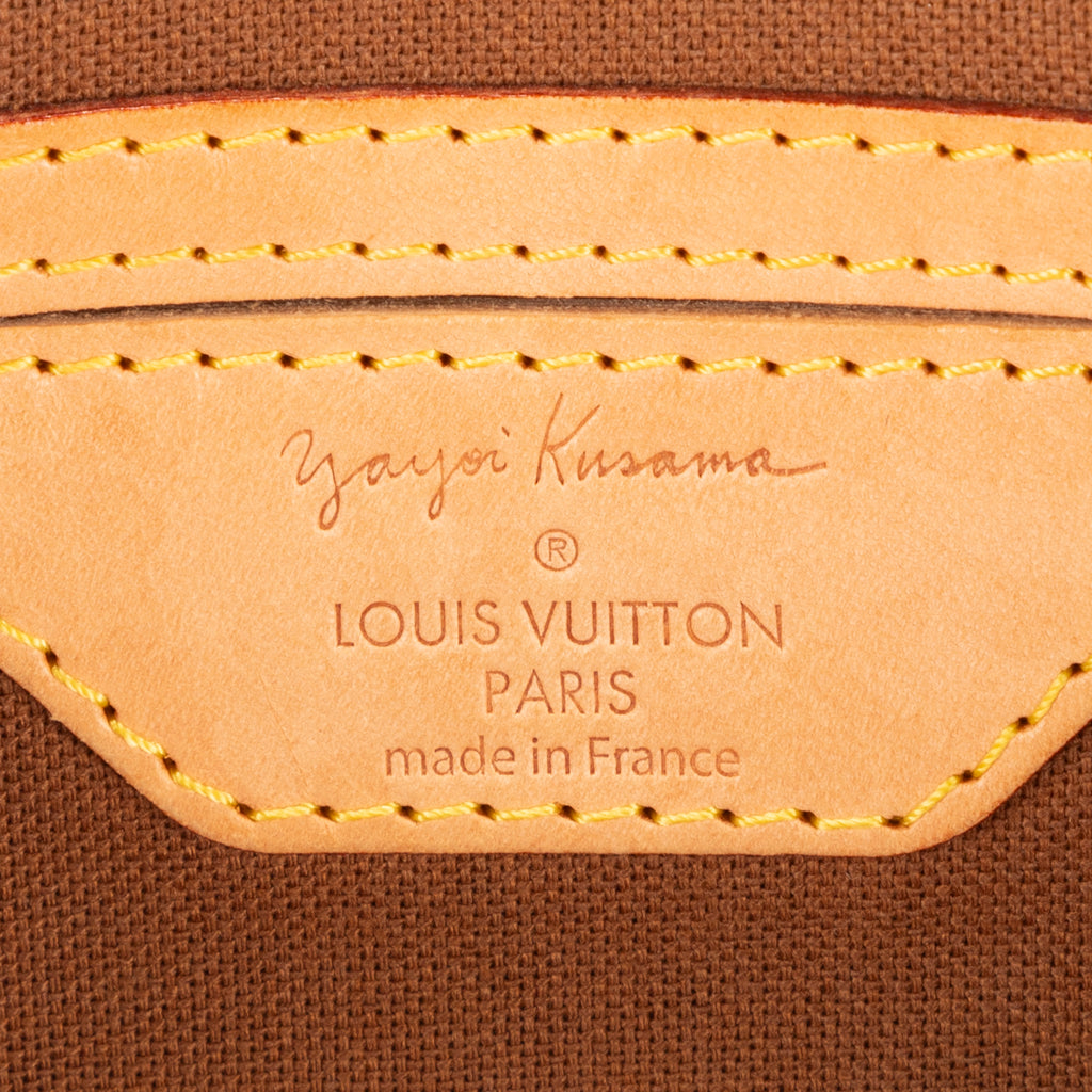 Handbag Ltd. Ed. Yayoi Kusama Infinity Dots Speedy 30 Brown Monogram Dots