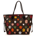 Bolso de hombro edición limitada Fornasetti Neverfull MM Monogram marrón Fornasetti