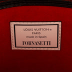 Bolso de hombro edición limitada Fornasetti Neverfull MM Monogram marrón Fornasetti