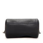 Bolso de hombro Dior Atelier Roller Piel de vacuno azul marino Plateado AA Piel de vacuno azul marino