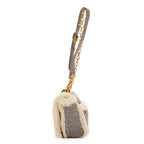 Dior - Édition limitée Shearling Caro - Gris/Ivoire