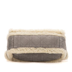 Dior - Édition limitée Shearling Caro - Gris/Ivoire